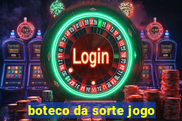 boteco da sorte jogo